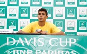 Copa Davis: Monteiro fala sobre derrota, condições da quadra e papel do capitão