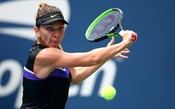 Halep estreia com vitória no US Open; Wozniacki vira
