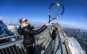 Tops da WTA jogam tênis no topo dos Alpes Suíços