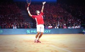 Com público recorde, Wawrinka abre final da Copa Davis com boa vitória sobre Tsonga