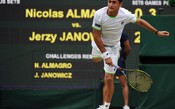 Machucado, Almagro desiste de jogar em Wimbledon