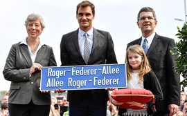 Roger Federer agora é o nome de uma rua na Suíça