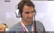 Federer acompanha vitória de Nico Rosberg na Fórmula 1