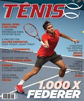 Capa Revista Revista TÊNIS 136 - 1.000 x Federer