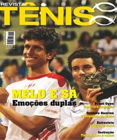 Capa Revista Revista TÊNIS 54 - Melo e Sá - emoções duplas