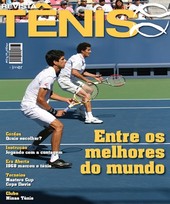 Capa Revista Revista TÊNIS 62 - Melo e Sá - Brasil entre os melhores