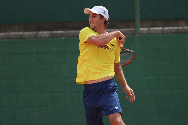 Felipe Meligeni Alves é um dos brasileiros que estreiam hoje no Rio Open |  Foto: Luiz Candido/CBT