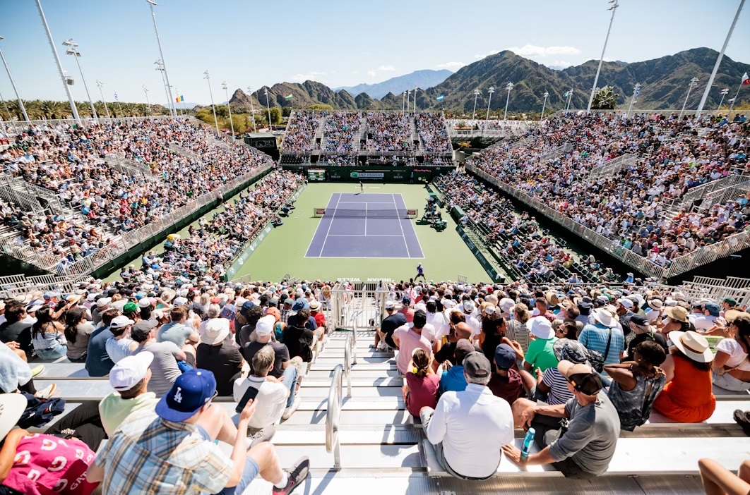 Indian Wells é o torneio de abertura do circuito de Masters | Foto: Divulgação/BNP Paribas Open