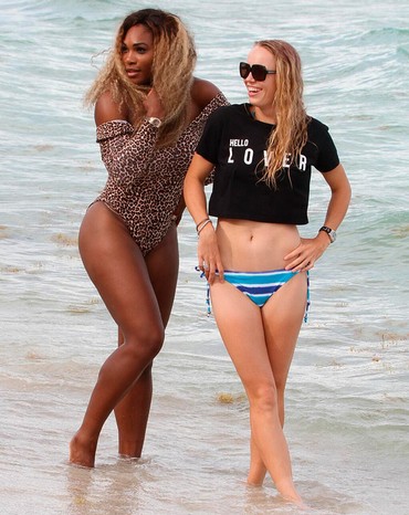 Serena Williams e Caroline Wozniacki