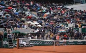 Clima atrapalha de novo, e duelo entre Djokovic e Thiem é adiado em Roland Garros
