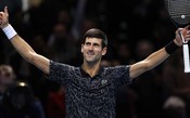 Djokovic faz grande jogada em vitória na semi do ATP Finals; veja