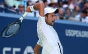 Djokovic vence português e espera Federer ou Millman nas quartas do US Open