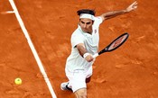 Federer domina português, vence em sets diretos e avança às oitavas em Roma
