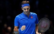 Federer bate Anderson e chega à semifinal do ATP Finals