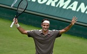 Federer sofre, mas supera Tsonga em três sets e avança em Halle