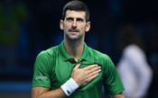 Djokovic arrasa Rublev em sets diretos e garante vaga na semi do ATP Finals