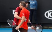 Bruno Soares e Murray batem britânicos e avançam no Australian Open; Demoliner também vence