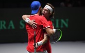 Khachanov e Rublev lideram vitória russa contra Croácia na Copa Davis