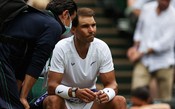 Com lesão, Rafa Nadal desiste da semifinal de Wimbledon contra Kyrgios