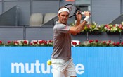 Roger Federer faz primeiro treino no Masters de Madri; veja o vídeo