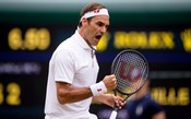 Wimbledon: Federer vence ponto impressionante com pancada na cruzada contra Pouille; assista