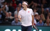 Federer dispara backhand perfeito em duelo contra Djokovic em Paris; assista