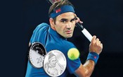 Federer terá seu rosto estampado em moeda suíça