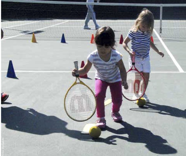 Jogo de Tênis Infantil - Treino de Saque - Brinca Mundo Loja de