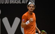 Thiago Wild bate sueco na estreia no Brasil Open e conquista 1ª vitória de nível ATP na carreira 