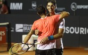 Bellucci e Rogerinho surpreendem Melo/Soares e vão à semi nas duplas do Rio Open