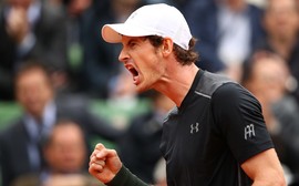 Murray alcança virada após perder os dois primeiros sets em Roland Garros