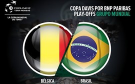 Brasil enfrentará Bélgica, na tentativa de voltar ao grupo mundial da Copa Davis
