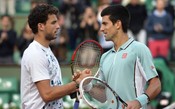 Djokovic invade coletiva de Dimitrov e faz gracinha sobre Sharapova