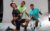 Djokovic vira "astro de rock" e Nadal ganha quadro personalizado em Indian Wells
