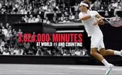 Federer busca fim de temporada com liderança do ranking: "Número 1 do mundo é tudo em nosso esporte."