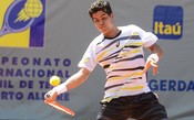 Juvenil brasileiro vive dia mágico ao bater bola com Djokovic em Roland Garros