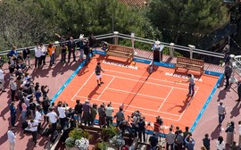 Nadal e Nishikori lançam ATP 500 de Barcelona no topo de uma montanha