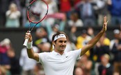 Em duro jogo, Federer estreia com vitória em Wimbledon