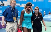 Serena Williams abandona torneio em Wuhan por tontura e náusea