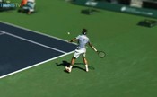 Tecnologia mostra Federer e Nadal em 3D na transmissão de Indian Wells
